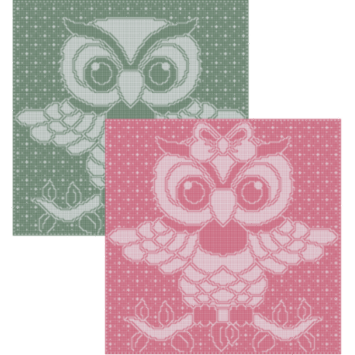 Pretty Owl LFC Lap Throw G10 — Lissa Conley Designs